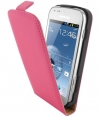 Mobiparts Premium Flip Case Samsung Galaxy S Duos / Trend - Roze