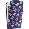 Mobilize Ultra Slim Flip Case voor Apple iPhone 4 / 4S - Birdy