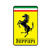 Ferrari Challenge Leather Case Carbon Draagtasje Maat Large