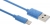 Usams U-Gee Standaard USB naar Lightning Kabel (100cm) - Blauw