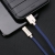 Usams U-Win Series USB 2.0A naar Lightning Kabel (120cm) - Blauw