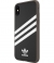 Adidas 3-Stripes Gumsole Back Case Apple iPhone X/XS (5.8") Zwart