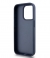 DKNY Textured Tonal Stripe Back Case - iPhone 15 Pro (6.1") Blauw