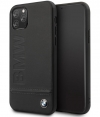 BMW Signature Leather Hard Case - iPhone 11 Pro (5.8'') - Zwart