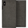 So Seven Premium Gentleman Book Case iPhone XS Max - Antraciet