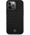 Mercedes-Benz Stars Silicone Case iPhone 13 Pro Max (6.7") Zwart