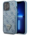 Guess 4G Double Card Back Case Apple iPhone 13 Pro (6.1") - Blauw