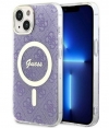 Guess 4G MagSafe Back Case - Apple iPhone 14 Plus (6.7") - Paars