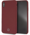 Mercedes-Benz Silicone Case - Apple iPhone XS Max (6.5") - Rood