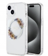 Guess Glossy Ring Back Case - Apple iPhone 13 (6.1") - Clear