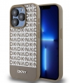 DKNY Repeat Bottom Stripe Back Case - iPhone 15 Pro Max - Bruin