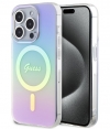 Guess Faceted Mirror Back Case - iPhone 15 Pro (6.1") - Paars