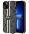 Guess 4G Printed Stripe Back Case - Apple iPhone 15 (6.1") Bruin
