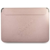 Guess Saffiano Vintage Laptoptas - o.a. MacBook (13"/14") - Roze