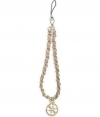 Guess Hand Strap Chain met 4G Charm - Roze