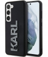 Karl Lagerfeld 3D Glitter Back Case - Samsung Galaxy S23 - Zwart