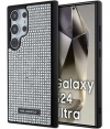 Karl Lagerfeld Rhinestones Back Case - Galaxy S24 Ultra - Zilver