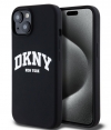 DKNY Silicone Arch Logo Back Case - Apple iPhone 13 (6.1") Zwart
