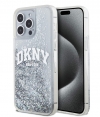 DKNY Liquid Glitter Arch Back Case - iPhone 14 Pro Max (6.7") Wit