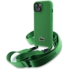Lacoste Petit Pique Crossbody Back Case - iPhone 15 (6.1") Groen