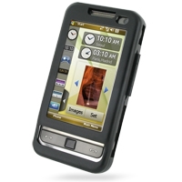 PDair Metal /Aluminium Deluxe Case voor Samsung i900 Omnia -BLACK