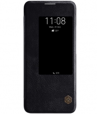 Nillkin Qin View Hoesje Book Case voor Huawei Mate 20 Pro - Zwart