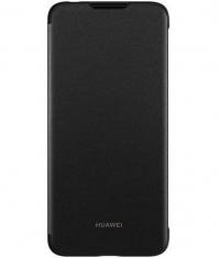 Huawei Origineel PU Leather Book Case - Huawei Y6 (2019) - Zwart