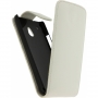 Xccess PU Leather Flip Case voor HTC One Mini (M4) - Wit