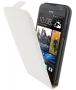 Mobiparts Premium Flip Case voor HTC Desire 300 - White