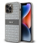 DKNY Textured Tonal Stripe Back Case - iPhone 15 Pro Max - Beige