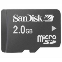 Sandisk 2GB MicroSD / Transflash, Incl SD-Adapter