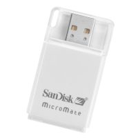 Sandisk MicroMate USB 2.0 KaartLezer - Card Reader voor SD/SDHC
