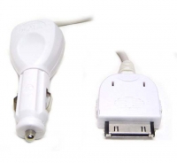 Autolader/ Car Charger Mini voor Apple iPod MP3-spelers