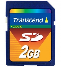 Transcend 2GB Secure Digital Card (SD-Kaart) | TS2GSDC