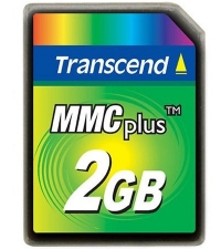 Transcend 2GB Multimedia Card Plus (MMC-Kaart, MMCPlus | TS2GMMC4
