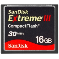 Sandisk 16GB Extreme Compact Flash (SDCFX3-016G-E31)