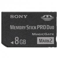 Sony 8GB Memory Stick Pro Duo Mark2 - MS-MT8G