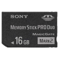 Sony 16GB Memory Stick Pro Duo Mark2 - MS-MT16G