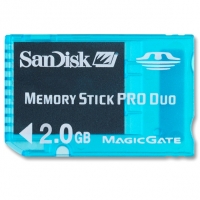 Sandisk 2GB Memory Stick Pro Duo Gaming - SDMSG-2048