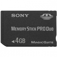 Sony 4GB Memory Stick Pro Duo - MSX-M4GS/X