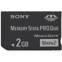 Sony 2GB Memory Stick Pro Duo Mark2 - MS-MT2G