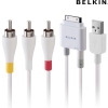 Belkin Audio Video Cable / AV kabel / USB Sync Charge iPhone iPod
