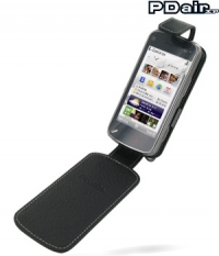 PDair Luxe Leather Case / Beschermtasje voor Nokia N97 - FLIP