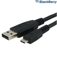 BlackBerry USB Datakabel Micro-USB Cable Origineel - Black 1,0m