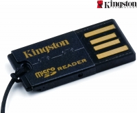 Kingston USB 2.0 MicroSD KaartLezer / Card Reader | FCR-MRG2