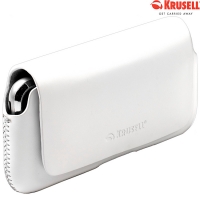 KRUSELL Hector Leather Case Horizontal Pouch Large White | 95478