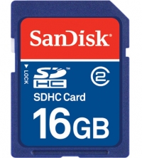 Sandisk 16GB SDHC Card Class 2 (SD-Kaart) | SDSDB-016G-E11