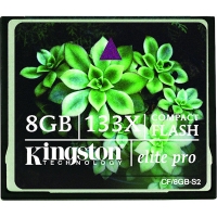 Kingston 8GB Compact Flash Card Elite Pro 133x (CF-Kaart, CF/8GB)