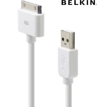 Belkin USB Charge Sync Cable White voor Apple iPhone / iPod