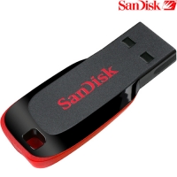 Sandisk 4GB Cruzer Blade USB 2.0 Flash Drive (SDCZ50-004G-E11)
